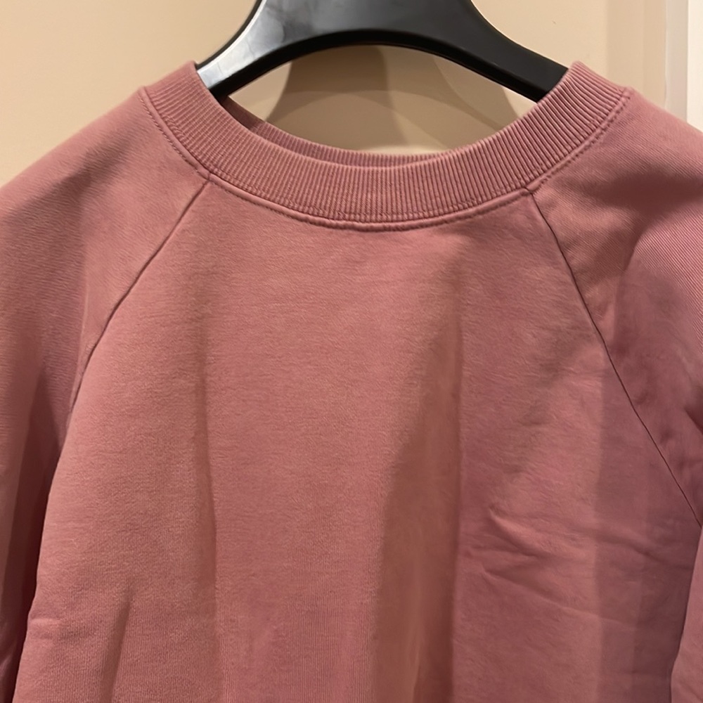 NWOT Joy Lab Cropped Pink Sweatshirt XS - Picture 2 of 3